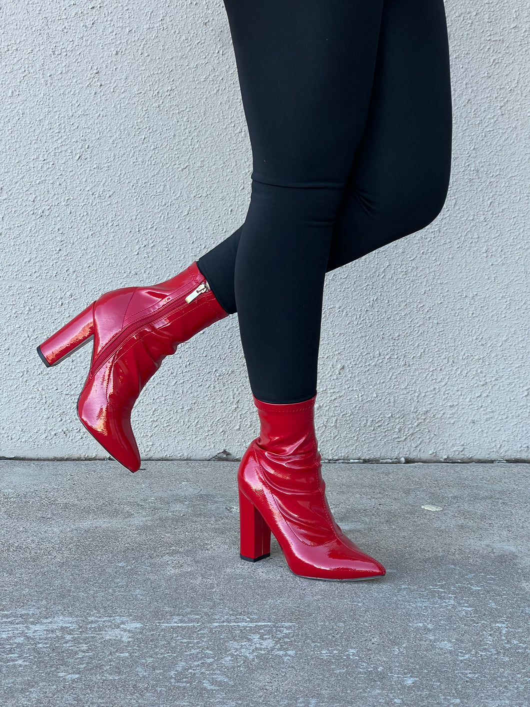 Call Me Red Booties