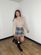 Load image into Gallery viewer, Check on me plaid skirt
