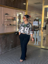 Load image into Gallery viewer, BLACK WIDE LEG PANTS
