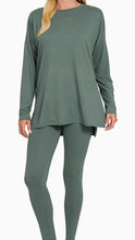 Load image into Gallery viewer, Ash Jade lounge leggings set
