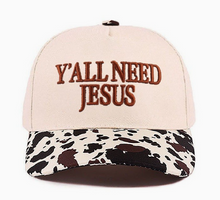 Load image into Gallery viewer, "Y'all Need Jesus" Hat
