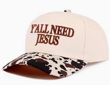 Load image into Gallery viewer, "Y'all Need Jesus" Hat
