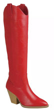 Load image into Gallery viewer, Tall Western Boots: Blk / Beg / A12:5.5(1) 6(1) 6.5(2) 7(2) 7.5(2) 8(1) 8.5(1) 9(1) 10(1)
