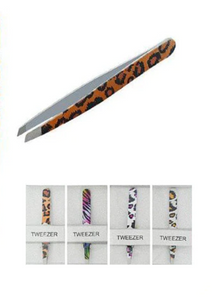 Animal print tweezer